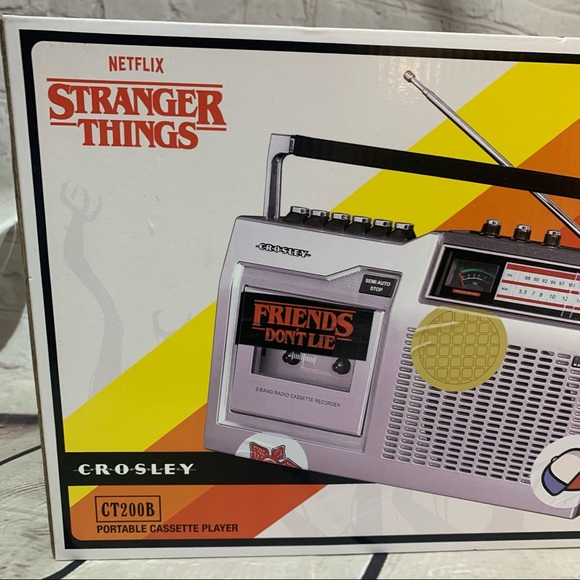 Crosley Portable Audio & Video New Stranger Things Crosley Cassette